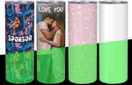 Personalized Tumblers 20oz - Glow-in-the-Dark