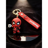 3D PVC Figure Keychain - Marvel - Deadpool Holding Like Me Mug