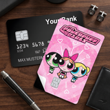 Credit Card Skin Sticker - Powerpuff Girls - Pink Design