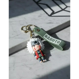 3D PVC Figure Keychain - Naruto - Jiraiya Standard Chibi