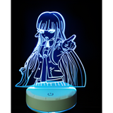 3D LED Night Light - Danganronpa - Kyoko Kirigiri (2)