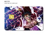 Credit Card Skin Sticker - One Piece - Luffy Gear 4