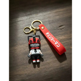 3D PVC Figure Keychain - Chainsaw Man - Denji Chibi Figure (Style 2)