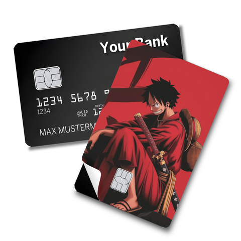 Credit Card Skin Sticker - One Piece - Monkey D. Luffy