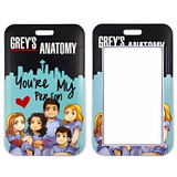 ID Card Badge Holder - Grey's Anatomy - You're My Person Cartoon