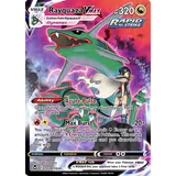 Card Keychain - Pokémon - Rayquaza VMAX Trainer Gallery, Rapid Strike
