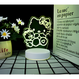 3D LED Night Light - Hello Kitty - Hello Kitty