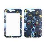 ID Card Badge Holder - Pokémon - Umbreon Pair Sitting Blue Night Yellow Rings