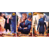 3D Lenticular Poster 12x16 - Political - Donald Trump, Bald Eagle