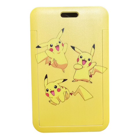 ID Card Badge Holder - Pokémon - Pikachu Trio Playful Poses