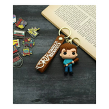 3D PVC Figure Keychain - Stranger Things - Steve Harrington With A Spiked Bat