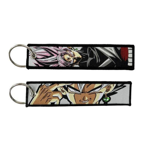 Embroidery Keychain - Dragon Ball - Goku Black