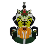 Mario Kart Bowser in Green Kart PVC keychain
