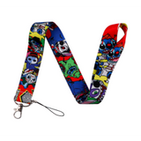 Lanyard - Horror Cartoon Faces