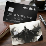 Credit Card Skin Sticker - DC Comics - Batman Ink Splatter Cape