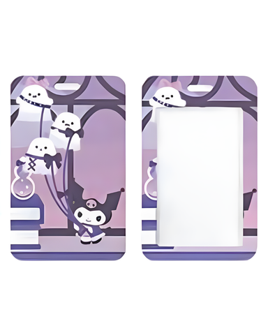 ID Card Badge Holder - Sanrio - Kuromi