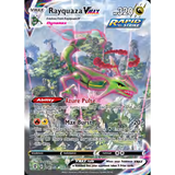 Card Keychain - Pokémon - Rayquaza VMAX Rapid Strike, Dynamax, Secret Rare