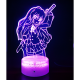3D LED Night Light - Toradora! - Taiga Aisaka (2)