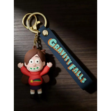 3D PVC Figure Keychain - Gravity Falls - Mabel Braces Shooting Star Sweater