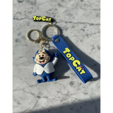 3D PVC Figure Keychain - Don Gato Y Su Pandilla - Benny The Ball Waving