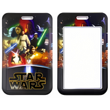 ID Card Badge Holder - Star Wars - Movie Poster Collage