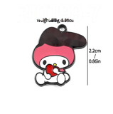 Bracelet Charm - Kuromi - Kuromi black hood standing