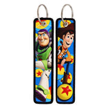 Embroidery Keychain - Toy Story - Woody & Buzz Lightyear