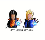 3D Lenticular Sticker - Dragon Ball - Android 17 & 18
