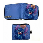 Zippered Short Wallet - Disney - Lilo & Stitch