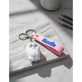 3D PVC Figure Keychain - Mascotas - Gidget With Crown
