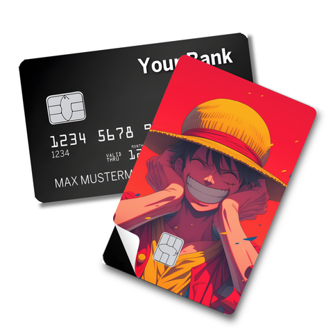 Credit Card Skin Sticker - One Piece - Monkey D. Luffy