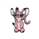Bracelet Charm - Lilo & Stitch - Angel Pink Experiment Standing
