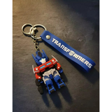 3D PVC Figure Keychain - Transformers - Chibi Optimus Prime Blaster