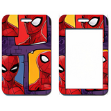 ID Card Badge Holder - Marvel - Spider-Man Comic Book Panels Red Purple