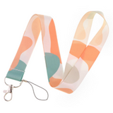 Lanyard - Abstract Pastel Shapes