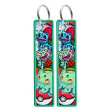 Embroidery Keychain - Pokémon - Bulbasaur, Ivysaur, Venusaur