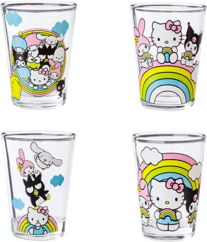Sanrio Mini Glass Set – 1.5oz (Toynk Exclusive) - Sanrio Friends
