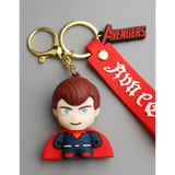 3D PVC Figure Keychain - DC Comics - Chibi Superman Classic Suit
