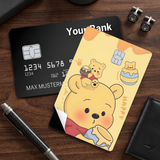 Credit Card Skin Sticker - Winnie the Pooh - Cute Winnie The Pooh With Honey