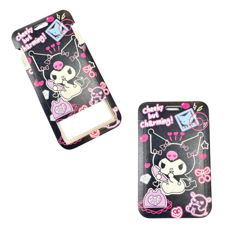 ID Card Badge Holder - Sanrio - Kuromi