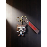 3D PVC Figure Keychain - Guardians of the Galaxy - Rocket Raccoon Dual Guns