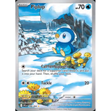 Card Keychain - Pokémon - Piplup basic Illustration Rare