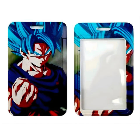 ID Card Badge Holder - Dragon Ball - Goku Super Saiyan Blue Form