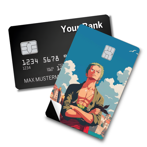 Credit Card Skin Sticker - One Piece - Roronoa Zoro