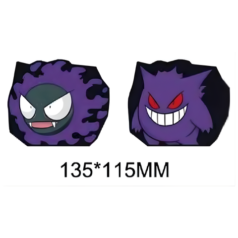 3D Lenticular Sticker - Pokémon - Gastly & Gengar