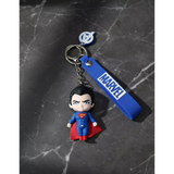 3D PVC Figure Keychain - DC Comics - Chibi Superman Serious