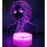 3D LED Night Light - Tokyo Revengers - Sano Manjiro (2)