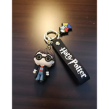 3D PVC Figure Keychain - Harry Potter - Chibi Figure With Glasses