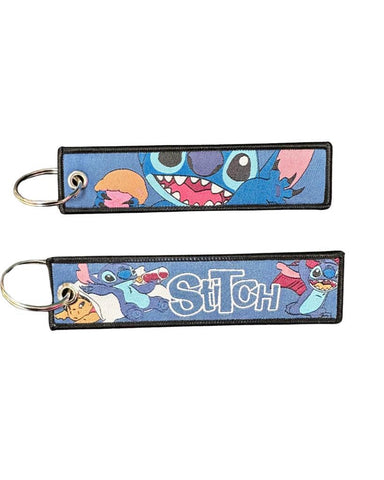 Embroidery Keychain - Lilo & Stitch - Stitch