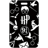 ID Card Badge Holder - Harry Potter - Icons Black And White